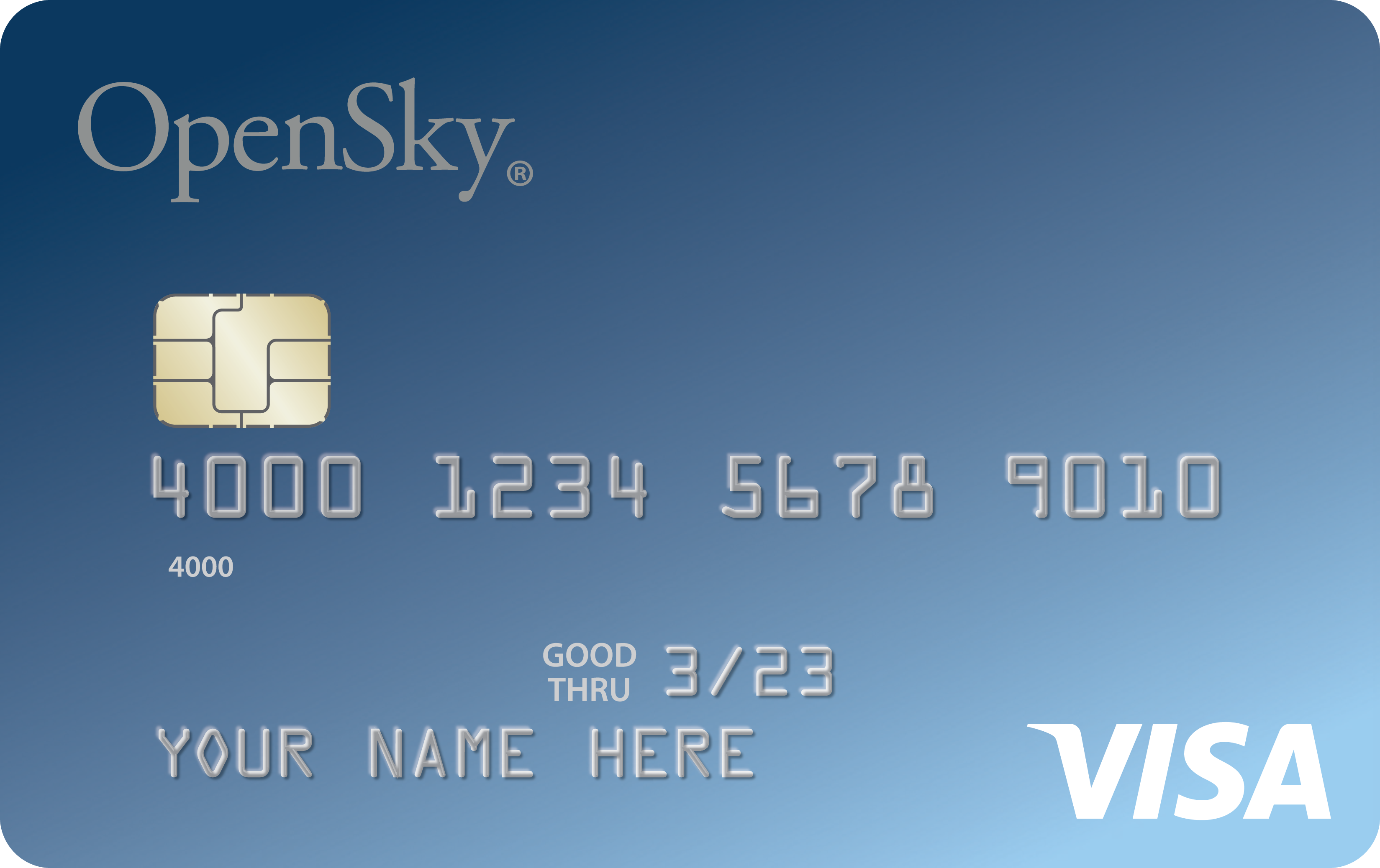 Opensky® Secured Credit Card Visa®