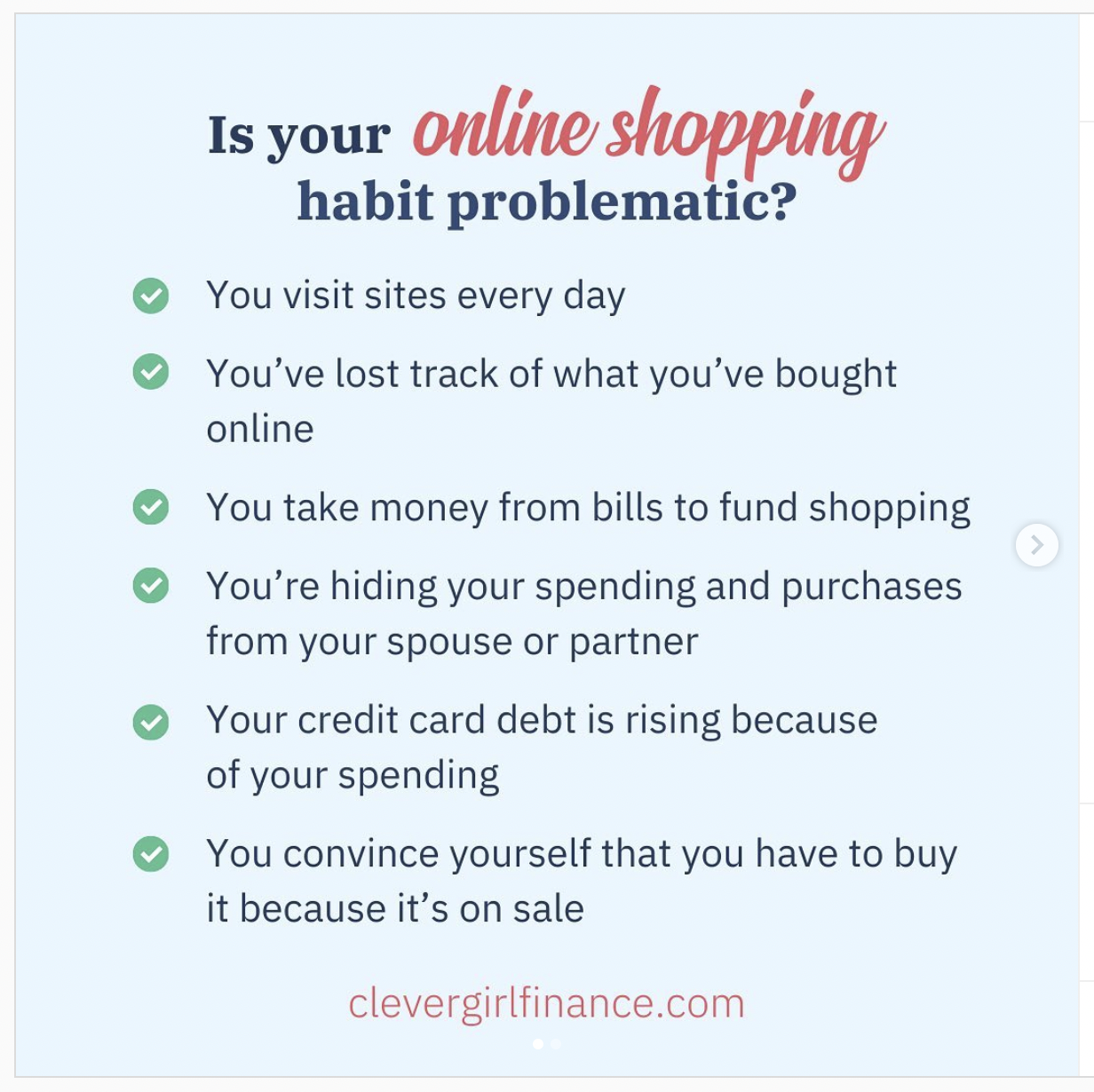 CleverGirlFinance.com Online Shopping
