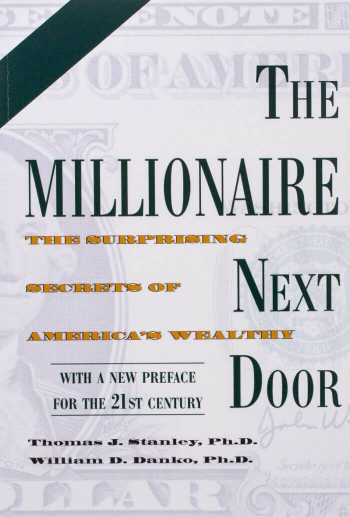 The Millionaire Next Door book cover.