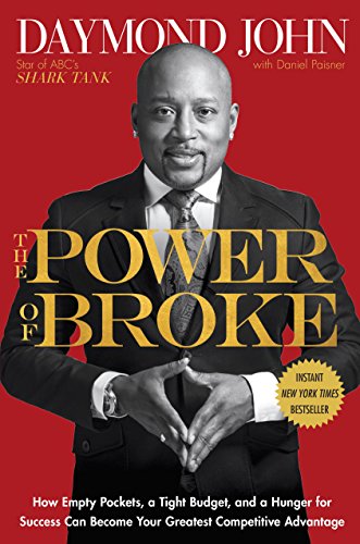 The Power of Broke by Daymond John book cover.