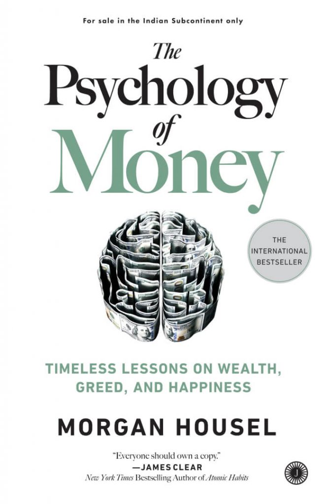 The Psychology of Money by Morgan Housel book cover
