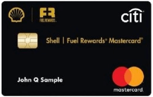 Shell fuel rewards credit card.