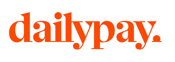 Dailypay logo on transparent background.